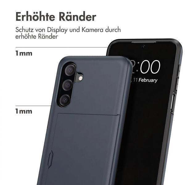 imoshion Backcover mit Kartenfach Samsung Galaxy A18 (4G) - Dunkelblau