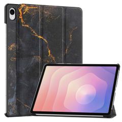 imoshion Design Trifold Klaphülle Samsung Galaxy Tab S11 - Black Marble