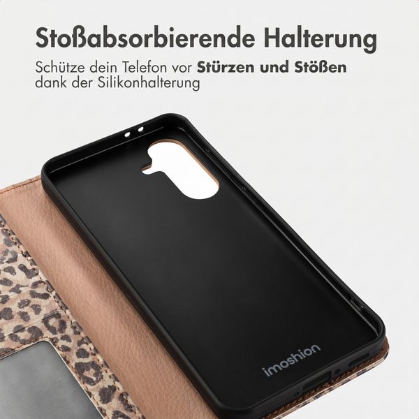 imoshion Design Klapphülle Samsung Galaxy A36 - Leopard Mood