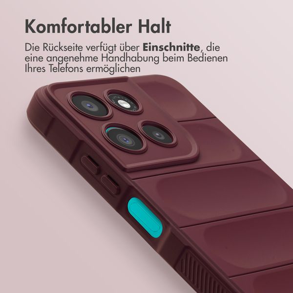 imoshion EasyGrip Backcover Motorola Moto G57 Power - Aubergine