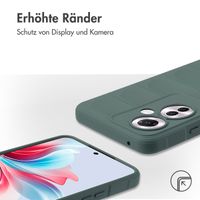 imoshion EasyGrip Backcover für das Oppo Reno 11 F - Dunkelgrün