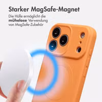 imoshion Color Back Cover mit MagSafe Apple iPhone 17 Pro Max - Neon Orange
