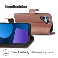 imoshion Luxuriöse Klapphülle Fairphone 5 - Braun