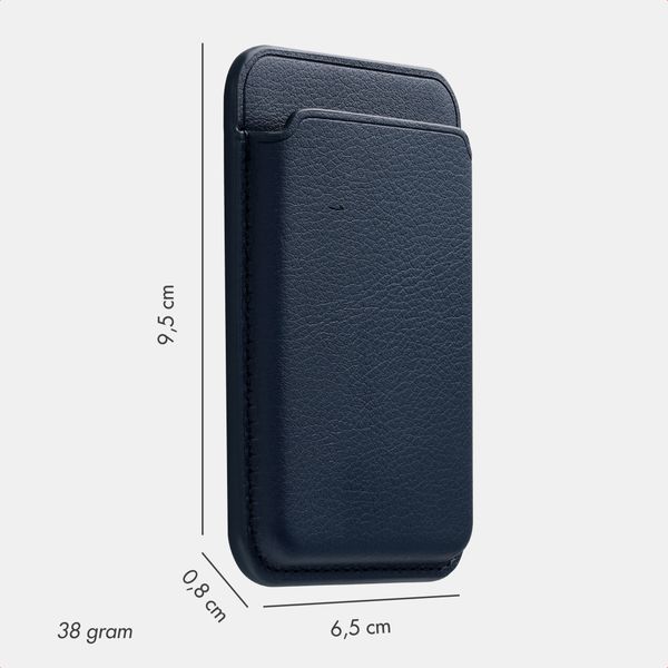 imoshion Magnetischer Kartenhalter - Geeignet für MagSafe - Dunkelblau