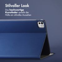 Accezz Classic Klapphülle Apple iPad Pro 13 (2025) M5 / (2024) M4 - Dunkelblau