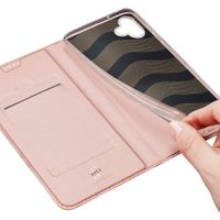 Dux Ducis Slim TPU Klapphülle für das Samsung Galaxy A04 - Rose Gold