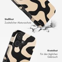 Selencia Vivid Back Cover Apple iPhone 17 - Art Wave Black