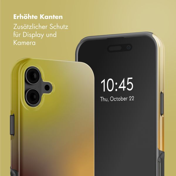 Selencia Vivid Rückabdeckung mit MagSafe Apple iPhone 16 - Gradient Olive Dust