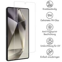 Accezz Screen Protector aus gehärtetem Glas Samsung Galaxy S25 Ultra