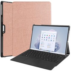 imoshion Trifold Klapphülle Microsoft Surface Pro 9 / Pro 10 / Pro 11 - Rosé gold