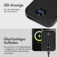 imoshion MagSafe Powerbank - 10.000 mAh - Kabellose Powerbank - Schwarz