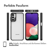 imoshion Rugged Hybrid Case für das Samsung Galaxy A14 (5G) - Schwarz / Transparent