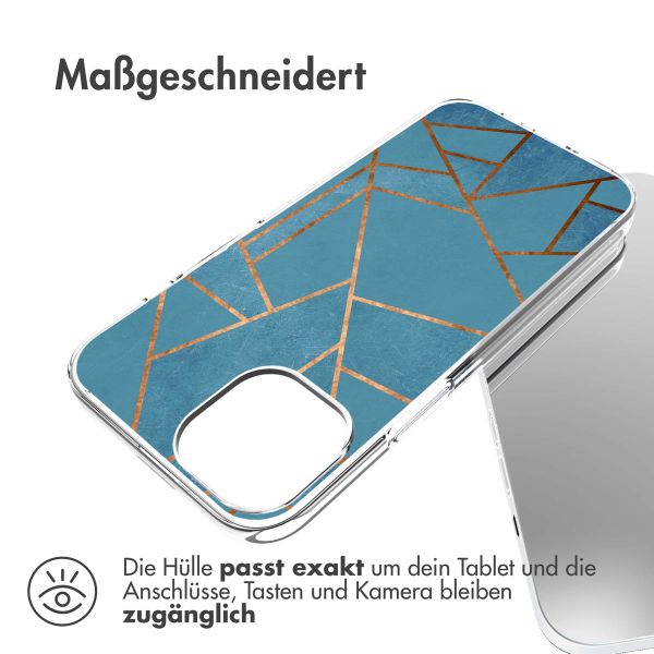 imoshion Design Hülle für das iPhone 14 - Blue Graphic