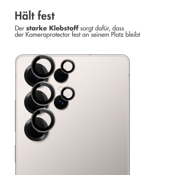 imoshion 2er-Pack Objektivschutz für Kamera für das Samsung Galaxy S25 Ultra - Titanium Gray