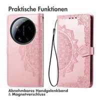 imoshion Mandala Klapphülle Xiaomi 17 Ultra - Rose Gold