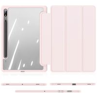 Dux Ducis Toby Klapphülle für das Samsung Galaxy Tab S8 / S7 - Rosa