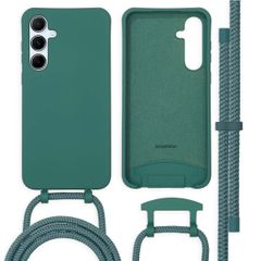imoshion Color Backcover mit abtrennbarem Band Samsung Galaxy A55 - Dunkelgrün