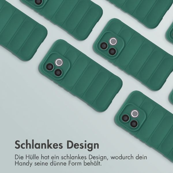 imoshion EasyGrip Backcover Honor 600 Lite - Dunkelgrün