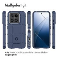 imoshion Rugged Shield Backcover für das Xiaomi 14 - Dunkelblau