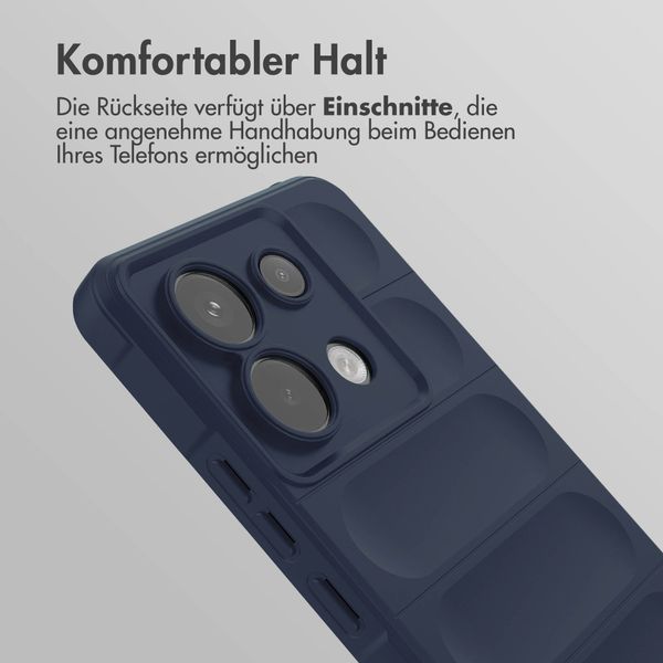 imoshion EasyGrip Back Cover für das Xiaomi Poco X6 Pro - Dunkelblau