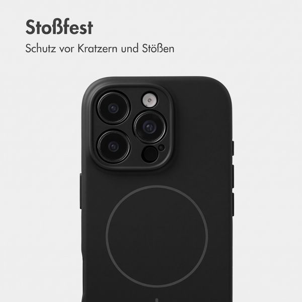 Accezz Grip Backcover mit MagSafe Apple iPhone 16 Pro - Schwarz