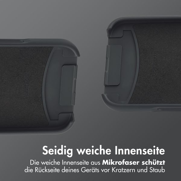 imoshion Color Backcover mit abnehmbarem Handykette und MagSafe Apple iPhone 16 Pro Max - Schwarz