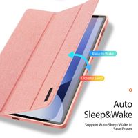 Dux Ducis Domo Klapphülle Samsung Galaxy Tab S10 Plus / Tab S9 FE Plus / Tab S9 Plus - Rosa