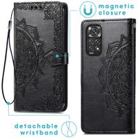 imoshion Mandala Klapphülle für das Xiaomi Redmi Note 11 Pro - Schwarz