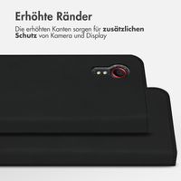 Accezz Wallet TPU Klapphülle Samsung Galaxy Xcover 5 - Schwarz