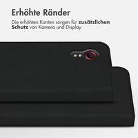 Accezz Wallet TPU Klapphülle für das Samsung Galaxy Xcover 5 - Schwarz