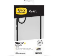 OtterBox React Backcover für das Samsung Galaxy A54 (5G) - Transparent / Schwarz