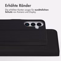 Accezz Wallet TPU Klapphülle Samsung Galaxy S25 FE - Schwarz