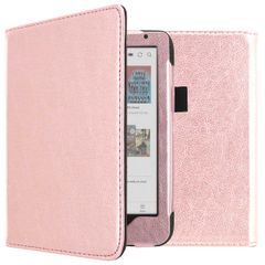 imoshion Vegan Leather Klapphülle Kobo Clara Colour / BW - Rosé gold
