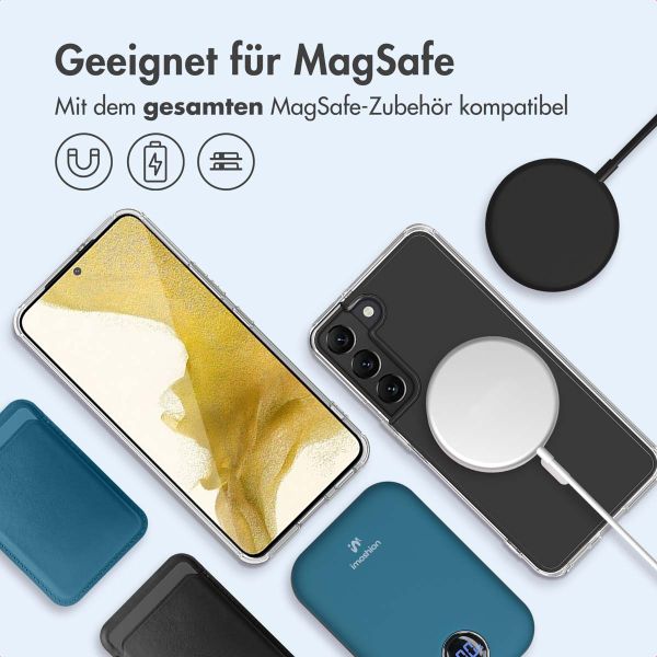 imoshion Protective Back Cover mit MagSafe Samsung Galaxy S22 - Transparent