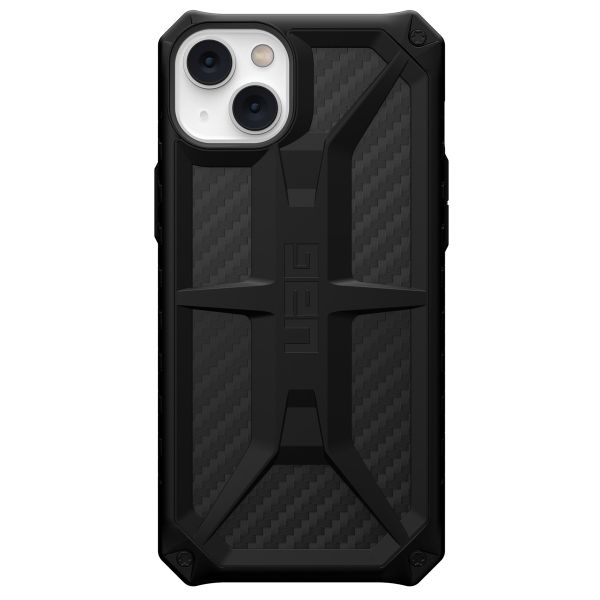 UAG Monarch Backcover für das iPhone 14 Plus - Carbon Fiber