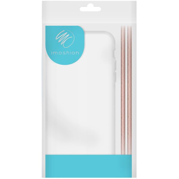 imoshion Transparentes Backcover mit Band Apple iPhone X / Xs - Rosé gold