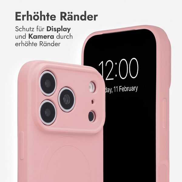imoshion Color Back Cover mit MagSafe Apple iPhone 18 Pro / 17 Pro - Hellrosa