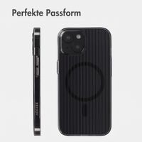 Accezz Lite Backcover mit MagSafe | Fluted | Apple iPhone 15 - Schwarz