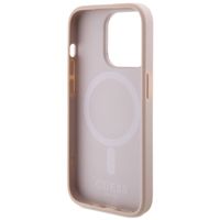 Guess Saffiano MagSafe Back Cover Apple iPhone 15 Pro - Rosa