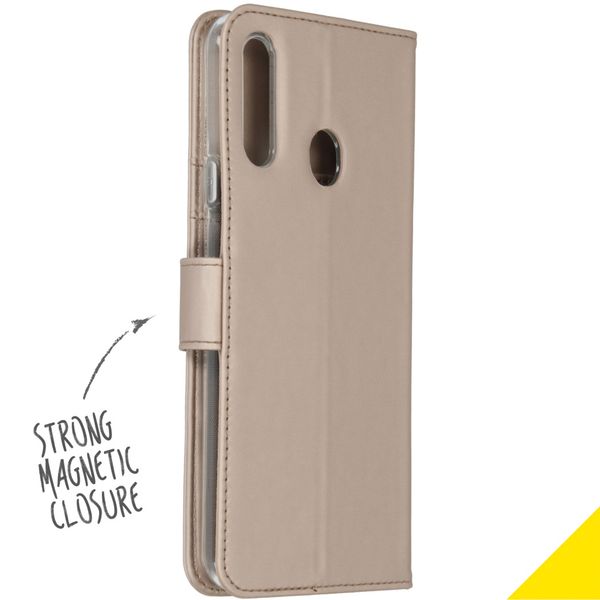 Accezz Wallet TPU Klapphülle Samsung Galaxy A20s - Gold
