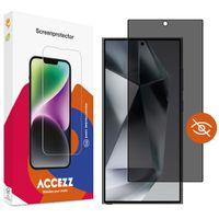 Accezz Privacy Displayschutz aus gehärtetem Glas für das Samsung Galaxy S24 Ultra