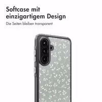 imoshion Design Hülle Samsung Galaxy A36 - Smoke Green Flowers