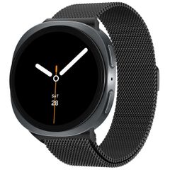 imoshion Magnetisches Milanaise Armband für das  Samsung Galaxy Watch 8 (40/44mm) / Classic (46mm) - Schwarz