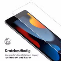 imoshion Displayschutz aus gehärtetem Glas Apple iPad 9 (2021) 10.2 Zoll / iPad 8 (2020) 10.2 Zoll / iPad 7 (2019) 10.2 Zoll