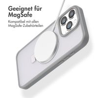 Accezz Ring Stand Backcover mit MagSafe Apple iPhone 16 Pro Max - Grau