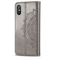 Mandala Klapphülle Xiaomi Redmi 9A - Grau