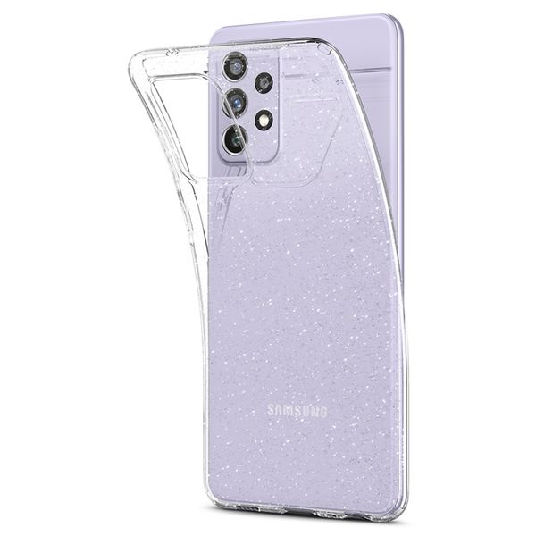 Spigen Liquid Crystal Case Samsung Galaxy A72 - Crystal Quartz