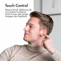 imoshion Aura Earbuds – Kabellose Kopfhörer – Kabellose Bluetooth-Kopfhörer – Weiß