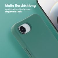 imoshion Color Backcover mit abnehmbarem Handykette und MagSafe Apple iPhone 16e - Dunkelgrün