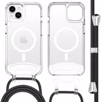 imoshion MagSafe Hülle mit abnehmbarem Band für das Apple iPhone 14 - Transparent
